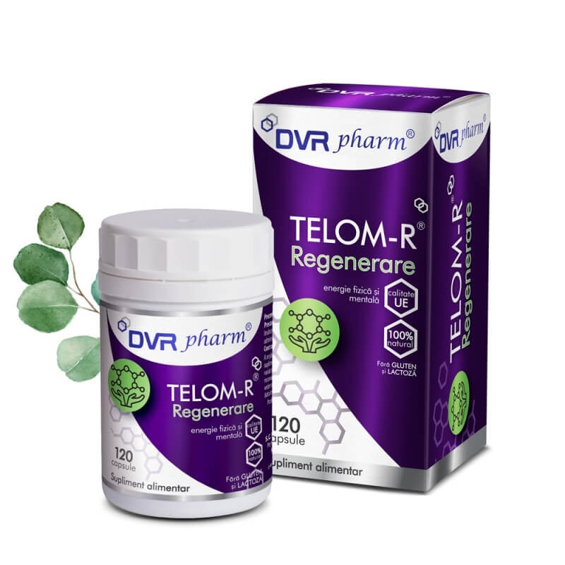 Telom-R Regenerare, 120 capsule, DVR Pharm Telom-R Regenerare, 120 capsule, DVR Pharm