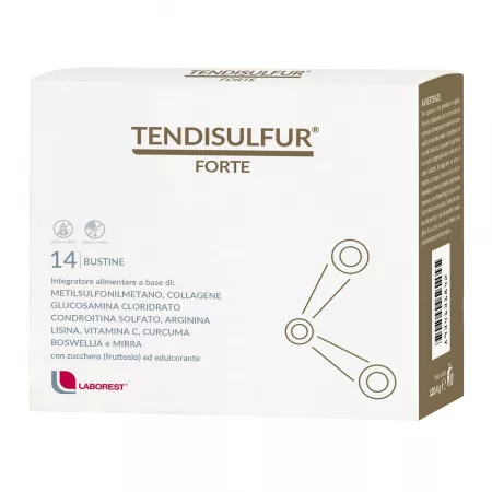 Tendisulfur Forte, 14 plicuri, Laborest Tendisulfur Forte, 14 plicuri, Laborest