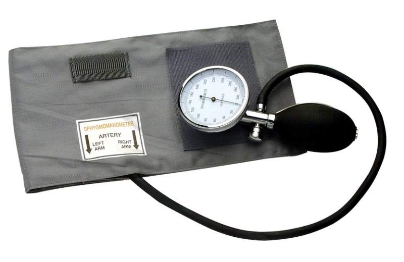 Tensiometru aneroid tip palm cu stetoscop, Dr. Life