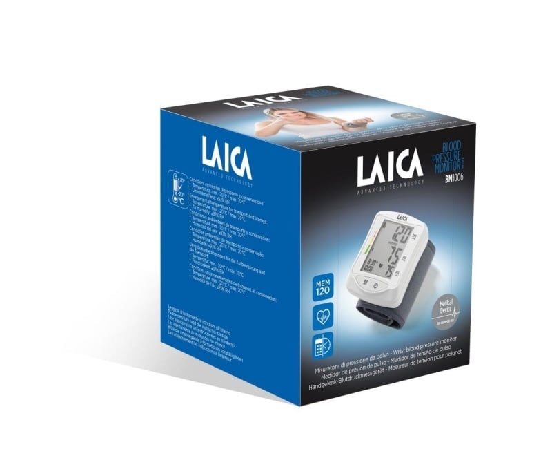 Tensiometru automat de incheietura BM1006, Laica Tensiometru automat de incheietura BM1006, Laica
