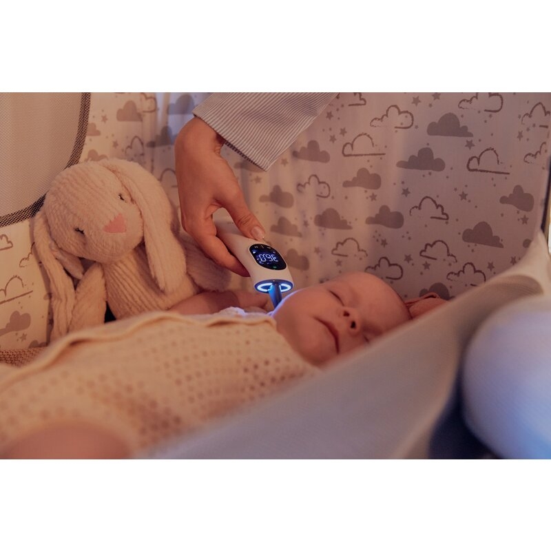Termometru, Lionelo, FeverScan, Cu infrarosu, Fara contact, Rezultat ultrarapid, Potrivit si pentru alimente, Cu 4 moduri de functionare, Cu indicator LED si alarma sonora, Cu husa de depozitare Termometru, Lionelo, FeverScan, Cu infrarosu, Fara contact, Rezultat ultrarapid, Potrivit si pentru alimente, Cu 4 moduri de functionare, Cu indicator LED si alarma sonora, Cu husa de depozitare