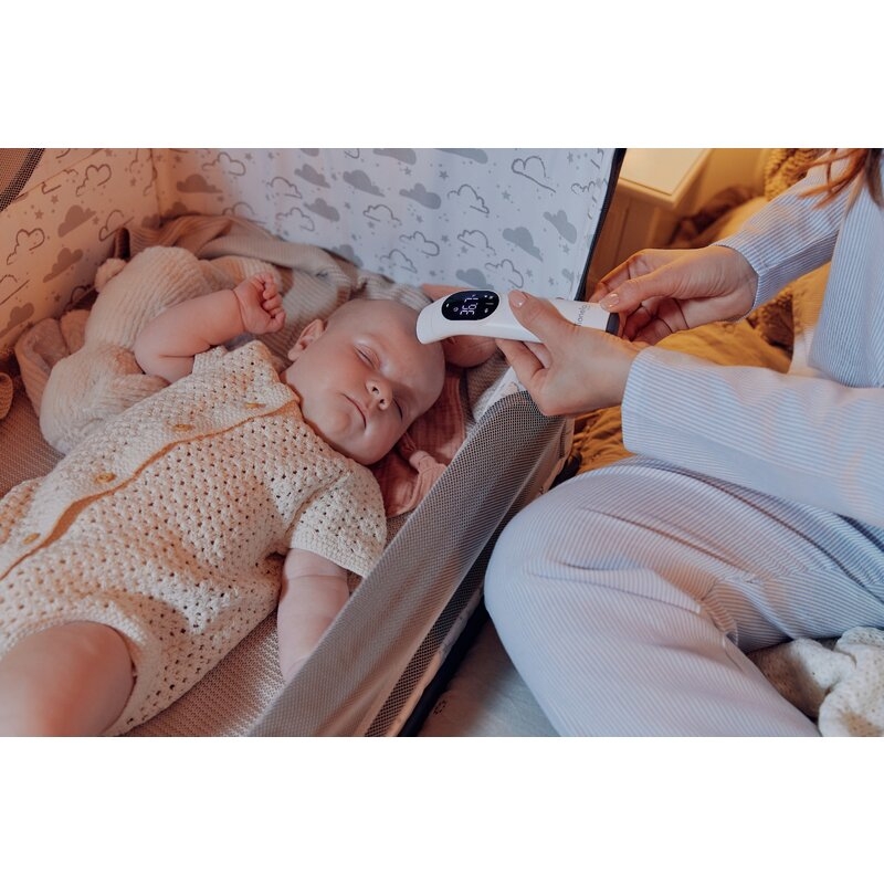 Termometru, Lionelo, FeverScan, Cu infrarosu, Fara contact, Rezultat ultrarapid, Potrivit si pentru alimente, Cu 4 moduri de functionare, Cu indicator LED si alarma sonora, Cu husa de depozitare Termometru, Lionelo, FeverScan, Cu infrarosu, Fara contact, Rezultat ultrarapid, Potrivit si pentru alimente, Cu 4 moduri de functionare, Cu indicator LED si alarma sonora, Cu husa de depozitare
