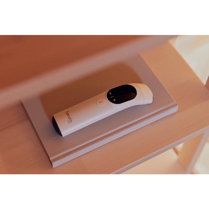 Termometru, Lionelo, FeverScan, Cu infrarosu, Fara contact, Rezultat ultrarapid, Potrivit si pentru alimente, Cu 4 moduri de functionare, Cu indicator LED si alarma sonora, Cu husa de depozitare Termometru, Lionelo, FeverScan, Cu infrarosu, Fara contact, Rezultat ultrarapid, Potrivit si pentru alimente, Cu 4 moduri de functionare, Cu indicator LED si alarma sonora, Cu husa de depozitare
