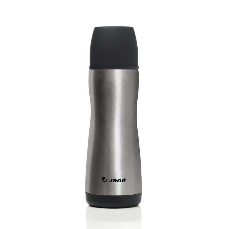 Termos lichide, Jane, Din otel inoxidabil, 300 ml, Fara BPA, Cu gentuta din izopren
