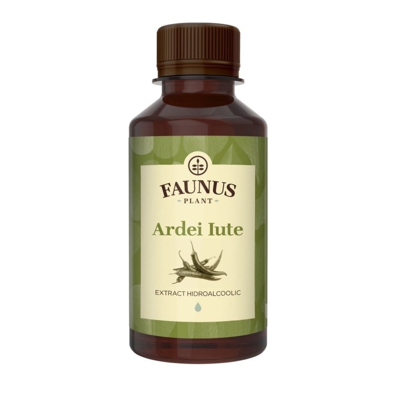 Tinctura de ardei iute, 200 ml, Faunus Plant