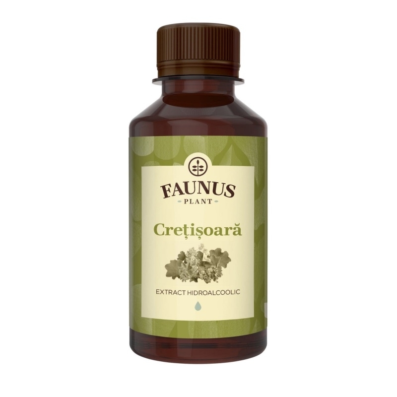 Tinctura de cretisoara, 200 ml, Faunus Plant Tinctura de cretisoara, 200 ml, Faunus Plant
