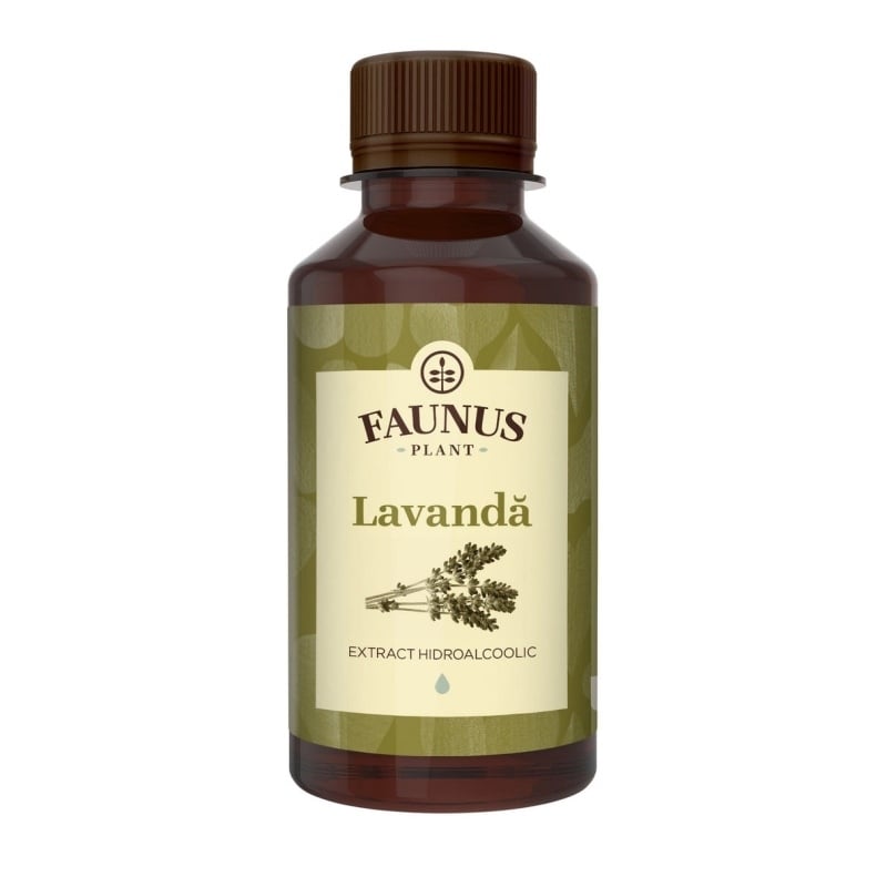 Tinctura de lavanda, 200 ml, Faunus Plant Tinctura de lavanda, 200 ml, Faunus Plant
