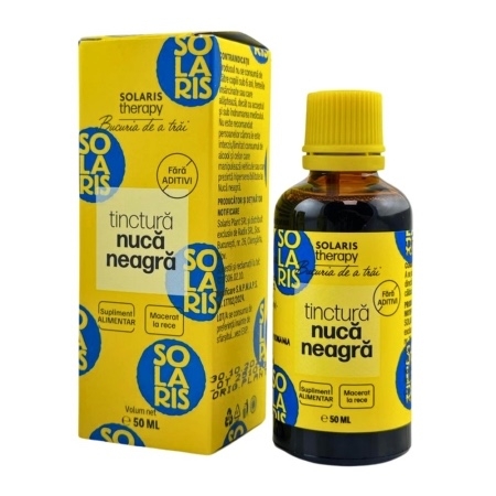 Tinctura de nuca neagra Therapy, 50 ml, Solaris Tinctura de nuca neagra Therapy, 50 ml, Solaris