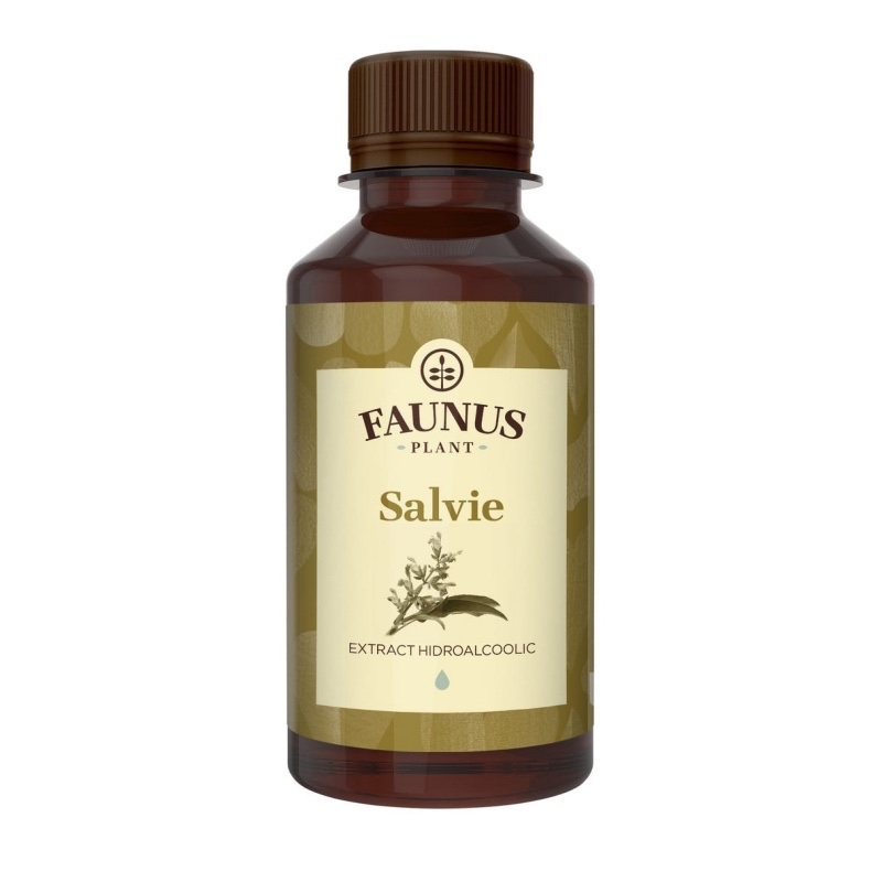 Tinctura de salvie, 200 ml, Faunus Plant