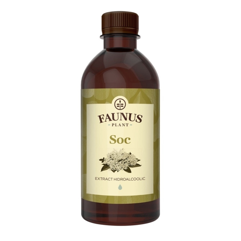 Tinctura de soc, 500 ml, Faunus Plant Tinctura de soc, 500 ml, Faunus Plant