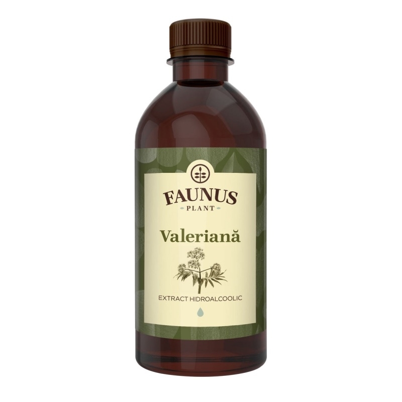 Tinctura de valeriana, 500 ml, Faunus Plant