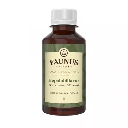 Tinctura Hepatobiliarus, 200 ml, Faunus Plant Tinctura Hepatobiliarus, 200 ml, Faunus Plant