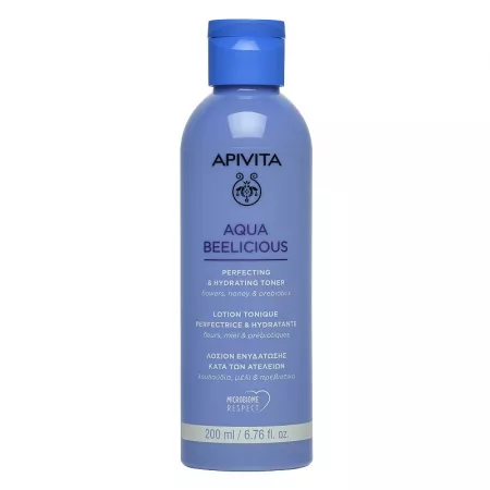 Tonic hidratant Aqua Beelicious, 200 ml, Apivita Tonic hidratant Aqua Beelicious, 200 ml, Apivita