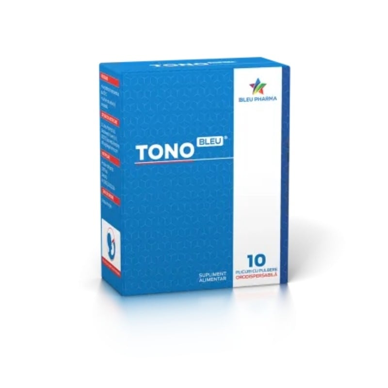TonoBleu, 10 plicuri, Bleu Pharma TonoBleu, 10 plicuri, Bleu Pharma