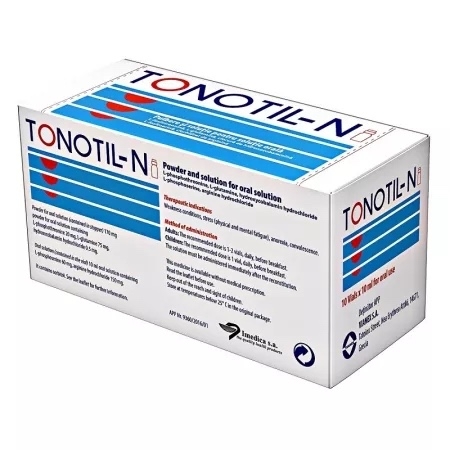 Tonotil-N, 10 flacoane buvabile, Vianex Tonotil-N, 10 flacoane buvabile, Vianex