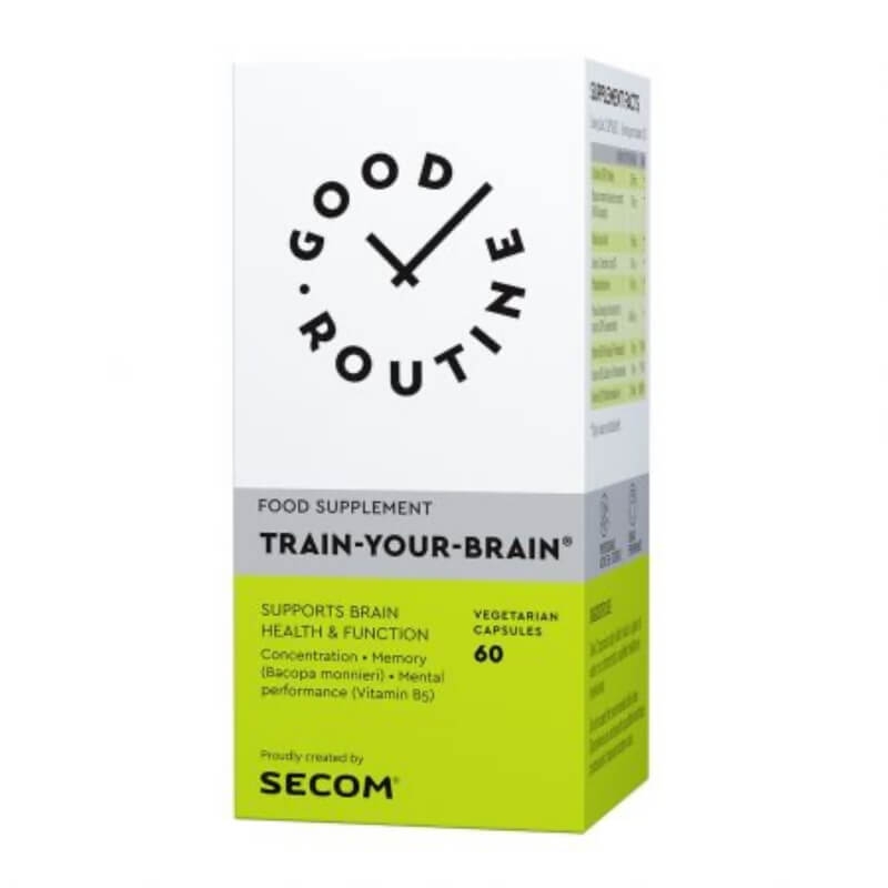 Train Your Brain Good Routine, 60 capsule, Secom Train Your Brain Good Routine, 60 capsule, Secom