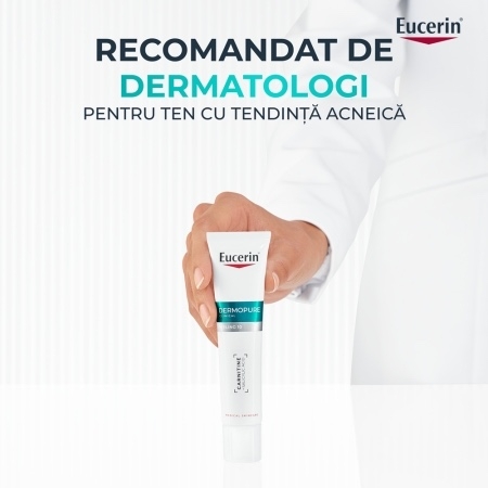 Tratament exfoliant pentru noapte DermoPure, 40 ml, Eucerin Tratament exfoliant pentru noapte DermoPure, 40 ml, Eucerin