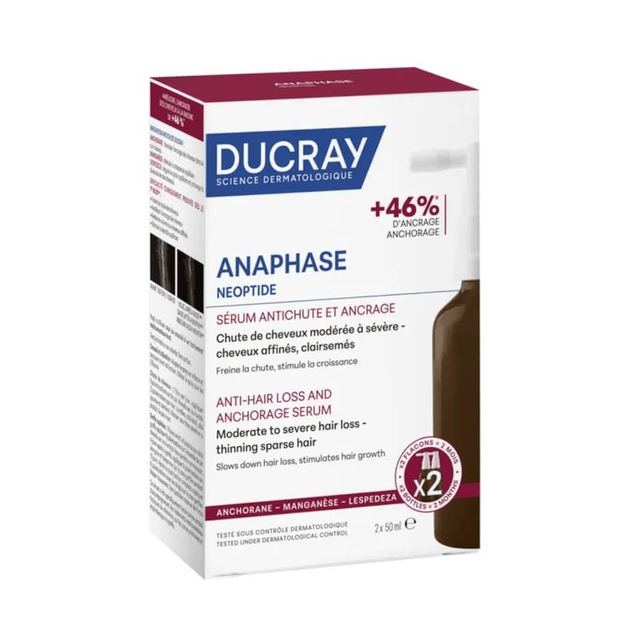 Tratament impotriva caderii parului Neoptide Anaphase, 2 x 50 ml, Ducray Tratament impotriva caderii parului Neoptide Anaphase, 2 x 50 ml, Ducray