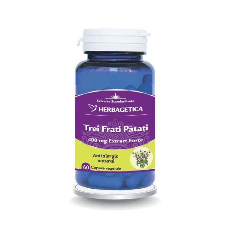 Trei Frati Patati, 60 capsule, Herbagetica Trei Frati Patati, 60 capsule, Herbagetica