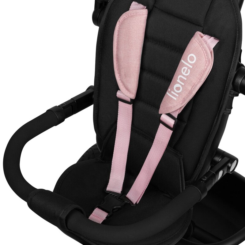 Tricicleta copii 2 in 1, Multifunctionala, Rotire 360 grade, Roz, Lionelo Berry Tricicleta copii 2 in 1, Multifunctionala, Rotire 360 grade, Roz, Lionelo Berry