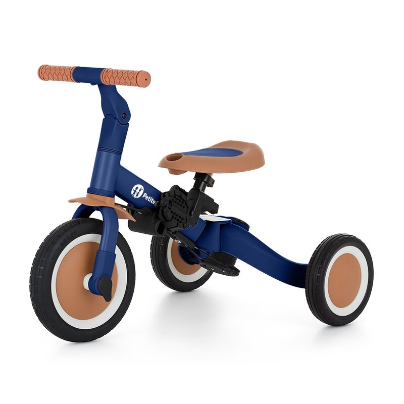 Tricicleta, Petite&Mars, Turbo, 5 in 1, Multifunctionala, Vehicul de impins, Bicicleta cu/fara pedale, Cu maner de ghidaj, Detasabil, Roti din cauciuc, Pana la 25 kg, 1.5-5 ani, Albastru Tricicleta, Petite&Mars, Turbo, 5 in 1, Multifunctionala, Vehicul de impins, Bicicleta cu/fara pedale, Cu maner de ghidaj, Detasabil, Roti din cauciuc, Pana la 25 kg, 1.5-5 ani, Albastru