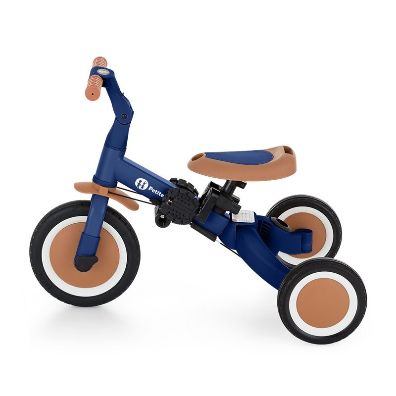 Tricicleta, Petite&Mars, Turbo, 5 in 1, Multifunctionala, Vehicul de impins, Bicicleta cu/fara pedale, Cu maner de ghidaj, Detasabil, Roti din cauciuc, Pana la 25 kg, 1.5-5 ani, Albastru Tricicleta, Petite&Mars, Turbo, 5 in 1, Multifunctionala, Vehicul de impins, Bicicleta cu/fara pedale, Cu maner de ghidaj, Detasabil, Roti din cauciuc, Pana la 25 kg, 1.5-5 ani, Albastru