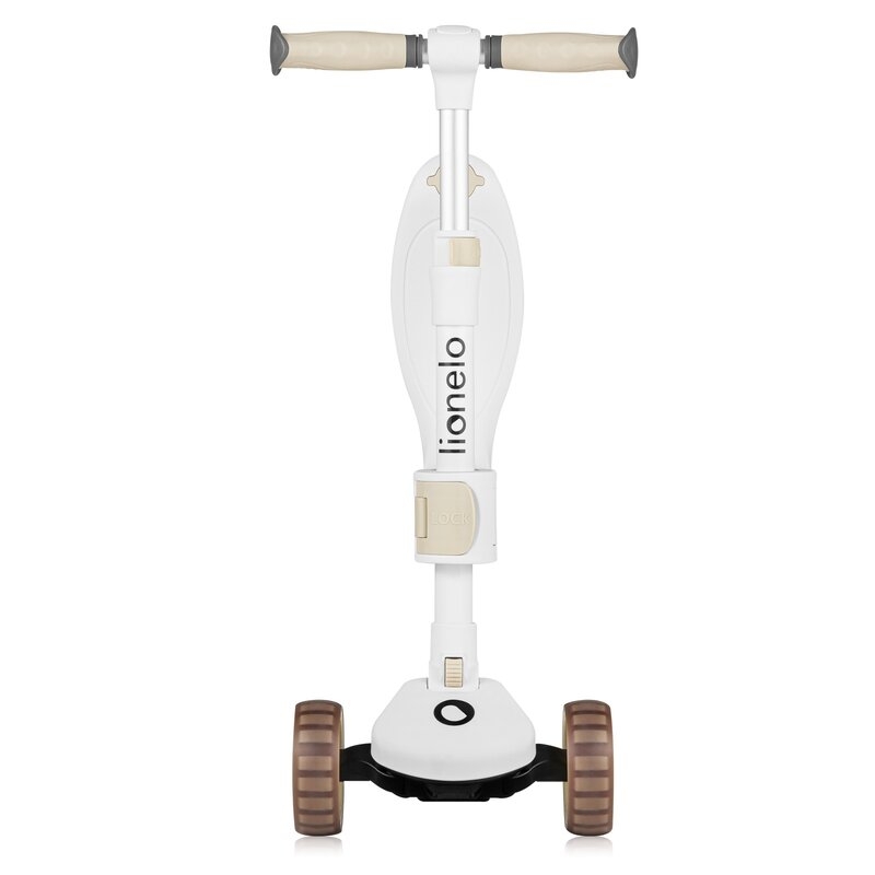 Trotineta, Lionelo, Franky, Multifunctionala, Pliabila, Pana la 50 kg, Bicicleta cu 3 roti si trotineta de echilibru, Ghidon reglabil, Sezut detasabil, Roti cu LED, Conform cu EN71, EN62115, 12 luni+, Bej Trotineta, Lionelo, Franky, Multifunctionala, Pliabila, Pana la 50 kg, Bicicleta cu 3 roti si trotineta de echilibru, Ghidon reglabil, Sezut detasabil, Roti cu LED, Conform cu EN71, EN62115, 12 luni+, Bej