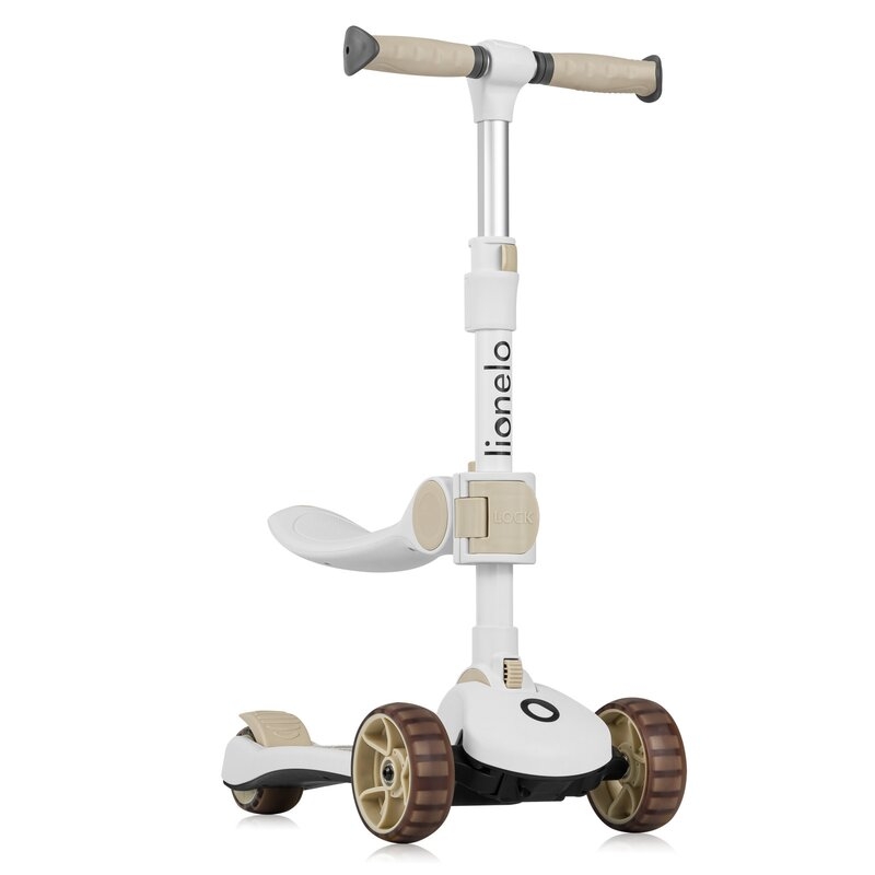 Trotineta, Lionelo, Franky, Multifunctionala, Pliabila, Pana la 50 kg, Bicicleta cu 3 roti si trotineta de echilibru, Ghidon reglabil, Sezut detasabil, Roti cu LED, Conform cu EN71, EN62115, 12 luni+, Bej Trotineta, Lionelo, Franky, Multifunctionala, Pliabila, Pana la 50 kg, Bicicleta cu 3 roti si trotineta de echilibru, Ghidon reglabil, Sezut detasabil, Roti cu LED, Conform cu EN71, EN62115, 12 luni+, Bej