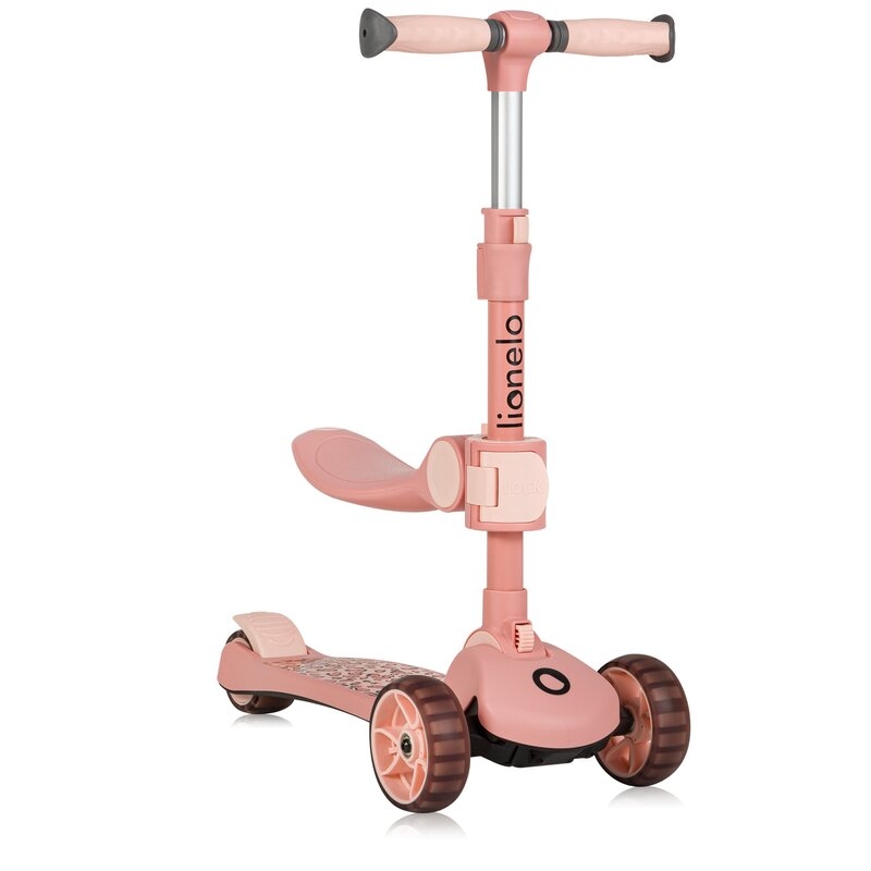 Trotineta, Lionelo, Franky, Multifunctionala, Pliabila, Pana la 50 kg, Bicicleta cu 3 roti si trotineta de echilibru, Ghidon reglabil, Sezut detasabil, Roti cu LED, Conform cu EN71, EN62115, 12 luni+, Roz Trotineta, Lionelo, Franky, Multifunctionala, Pliabila, Pana la 50 kg, Bicicleta cu 3 roti si trotineta de echilibru, Ghidon reglabil, Sezut detasabil, Roti cu LED, Conform cu EN71, EN62115, 12 luni+, Roz