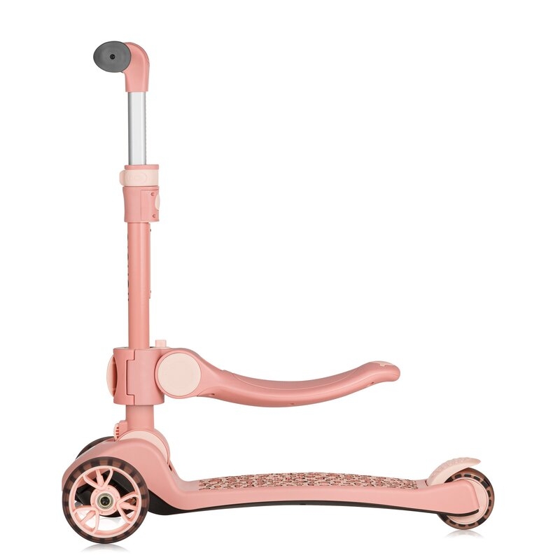 Trotineta, Lionelo, Franky, Multifunctionala, Pliabila, Pana la 50 kg, Bicicleta cu 3 roti si trotineta de echilibru, Ghidon reglabil, Sezut detasabil, Roti cu LED, Conform cu EN71, EN62115, 12 luni+, Roz Trotineta, Lionelo, Franky, Multifunctionala, Pliabila, Pana la 50 kg, Bicicleta cu 3 roti si trotineta de echilibru, Ghidon reglabil, Sezut detasabil, Roti cu LED, Conform cu EN71, EN62115, 12 luni+, Roz