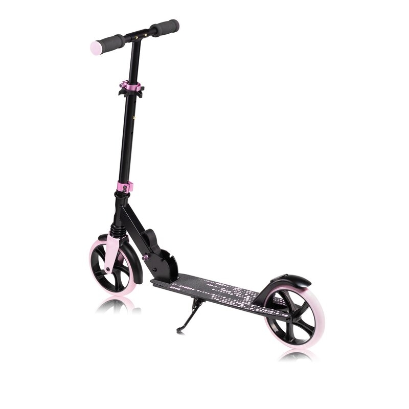 Trotineta, Lionelo, Luca, Pentru copii sau adulti, Ultrapliabila, Pana la 100 Kg, Conform cu standardul european de securitate EN14619, Roz Trotineta, Lionelo, Luca, Pentru copii sau adulti, Ultrapliabila, Pana la 100 Kg, Conform cu standardul european de securitate EN14619, Roz