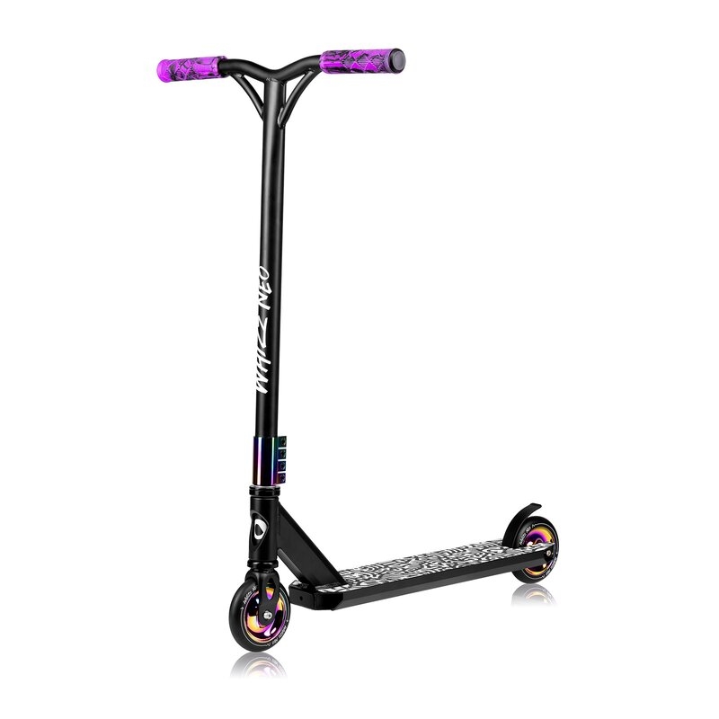 Trotineta, Lionelo, Whizz, Pentru Acrobatii, Rulmenti ABEC-9, Sistemul de compresie IHC 9, 20 - 100 kg, Conform cu standardul european de securitate EN14619, Multicolor Trotineta, Lionelo, Whizz, Pentru Acrobatii, Rulmenti ABEC-9, Sistemul de compresie IHC 9, 20 - 100 kg, Conform cu standardul european de securitate EN14619, Multicolor