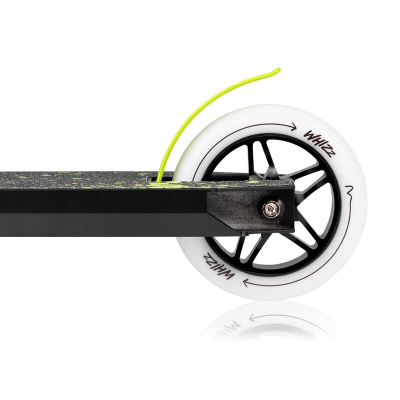 Trotineta, Lionelo, Whizz, Pentru Acrobatii, Rulmenti ABEC-9, Sistemul de compresie IHC 9, 20 - 100 kg, Conform cu standardul european de securitate EN14619, Verde/Negru Trotineta, Lionelo, Whizz, Pentru Acrobatii, Rulmenti ABEC-9, Sistemul de compresie IHC 9, 20 - 100 kg, Conform cu standardul european de securitate EN14619, Verde/Negru