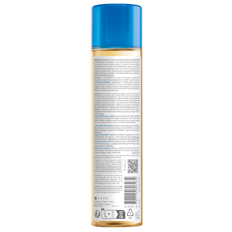 Ulei de corp 2 in 1 Atoderm, 150 ml, Bioderma Ulei de corp 2 in 1 Atoderm, 150 ml, Bioderma