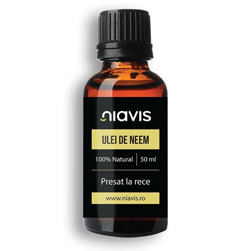 Ulei de Neem presat la rece, 50 ml, Niavis Ulei de Neem presat la rece, 50 ml, Niavis