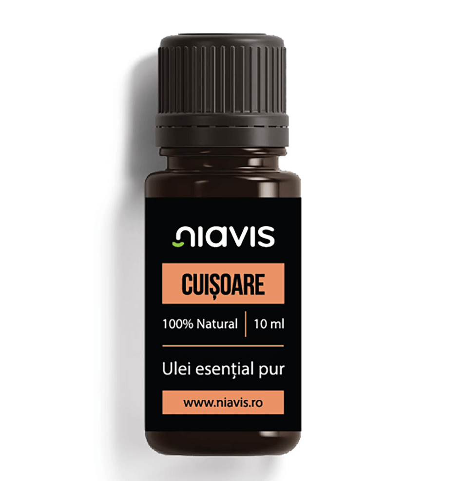Ulei esential cuisoare, 10 ml, Niavis Ulei esential cuisoare, 10 ml, Niavis