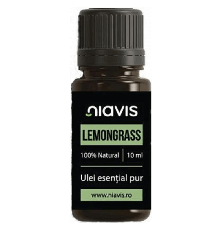 Ulei esential lemongrass, 10 ml, Niavis Ulei esential lemongrass, 10 ml, Niavis
