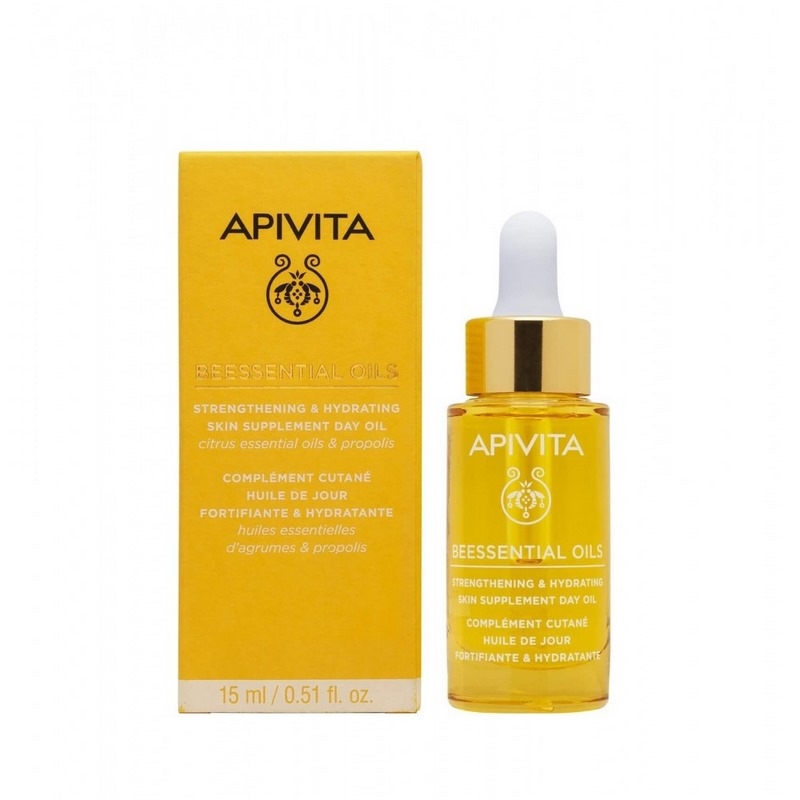 Ulei hranitor de zi Beessential Oil, 15 ml, Apivita Ulei hranitor de zi Beessential Oil, 15 ml, Apivita