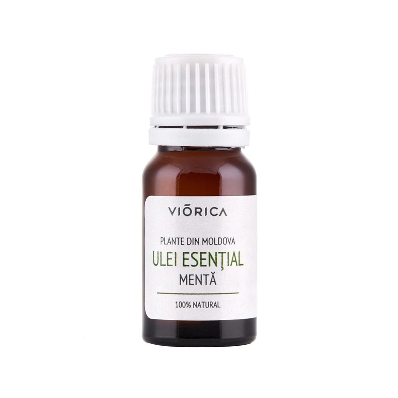 Ulei esential de menta, 10 ml, Viorica Ulei esential de menta, 10 ml, Viorica