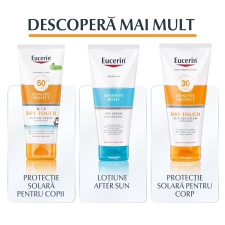 Spray de corp transparent SPF 50+ Sun Protection Oil Control, 200 ml, Eucerin