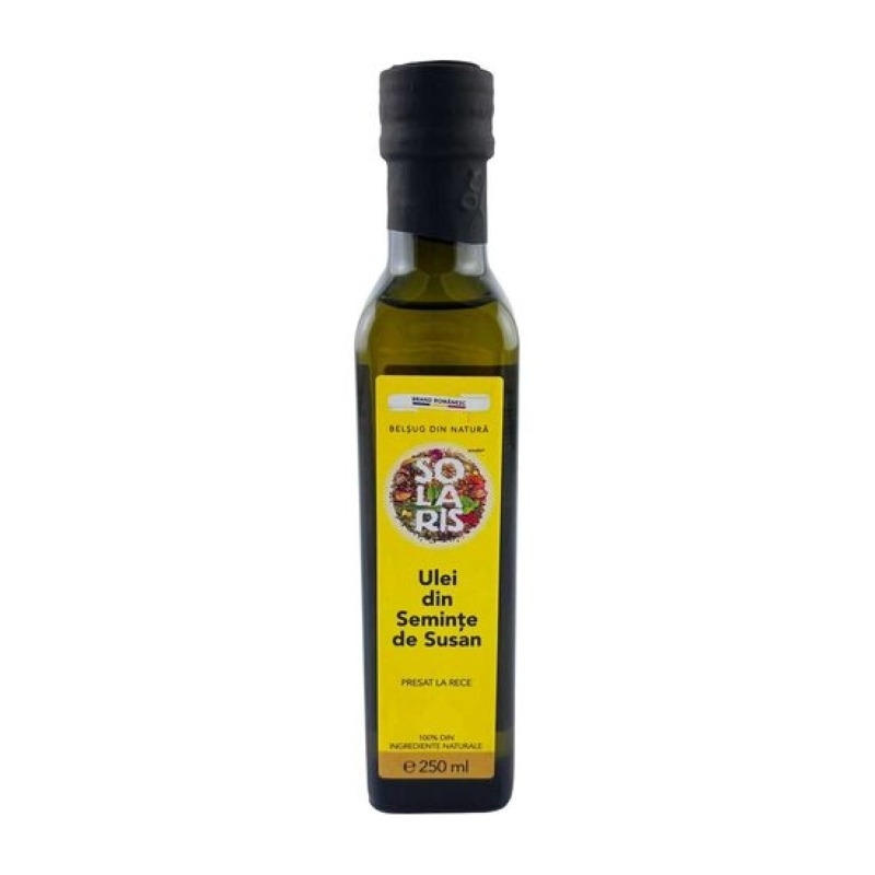 Ulei de seminte din susan, 250 ml, Solaris Ulei de seminte din susan, 250 ml, Solaris