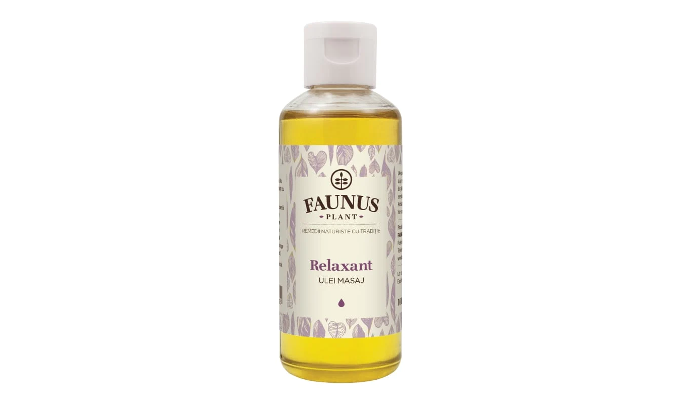 Faunus Plant - Ulei masaj relaxant 100ml Faunus Plant - Ulei masaj relaxant 100ml