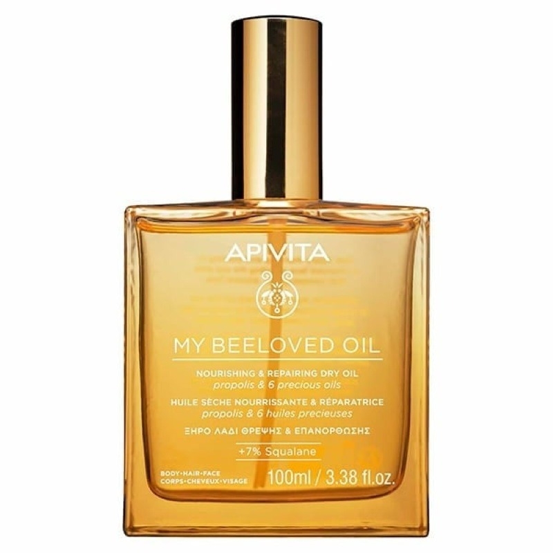 Ulei uscat multifunctional My Beeloved Oil, 100 ml, Apivita Ulei uscat multifunctional My Beeloved Oil, 100 ml, Apivita