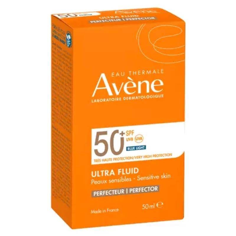 Ultra-fluid nuantator protectie solara SPF 50+ Triasorb, 50 ml, Avene Ultra-fluid nuantator protectie solara SPF 50+ Triasorb, 50 ml, Avene