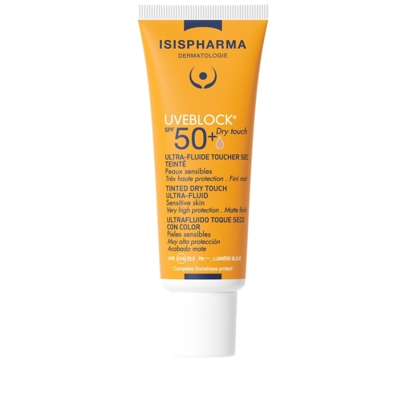 Ultra-fluid nuantator medium matifiant SPF 50+ Uveblock, 40 ml, Isispharma Ultra-fluid nuantator medium matifiant SPF 50+ Uveblock, 40 ml, Isispharma