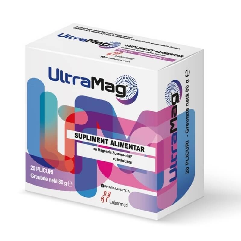 UltraMag, 20 plicuri, Labormed UltraMag, 20 plicuri, Labormed