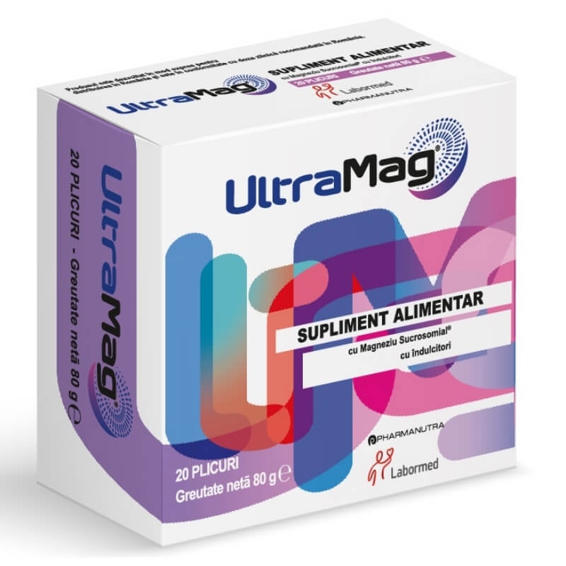 UltraMag, 20 plicuri, Labormed UltraMag, 20 plicuri, Labormed