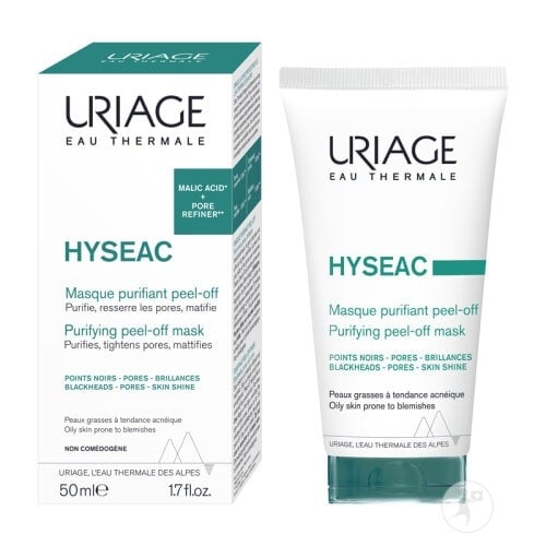 Hyseac masca de curatare purifianta peel-of, 50ml, Uriage Hyseac masca de curatare purifianta peel-of, 50ml, Uriage