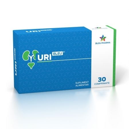 UriBleu, 30 comprimate, Bleu Pharma UriBleu, 30 comprimate, Bleu Pharma