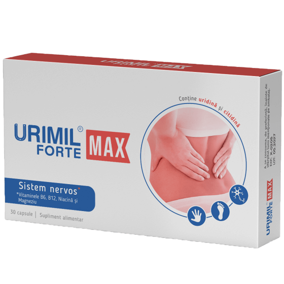 Urimil Forte Max, 30 capsule, Naturpharma Urimil Forte Max, 30 capsule, Naturpharma